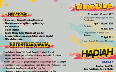 Ikutilah Lomba Karya Tulis Ilmiah STIESA Education Day (Katulistiwa) 2019