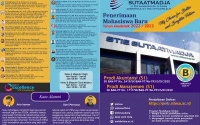 Pendaftaran Mahasiswa Baru Tahun Ajaran 2022/2023