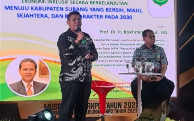 Ekonom dari Kampus STIESA, Gugyh Susandy Jadi Ketua TP2D Subang : Tegak Lurus Menjalankan Tugas dan Fungsi