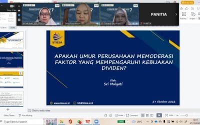 Pada Perhelatan PRA 7, Dosen STIESA Presentasikan Faktor yang Pengaruhi Kebijakan Deviden Perusahaan