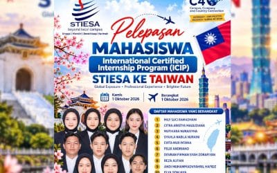 STIESA Lepas Mahasiswa Mengikuti International Certified Internship Program (ICIP) ke Taiwan